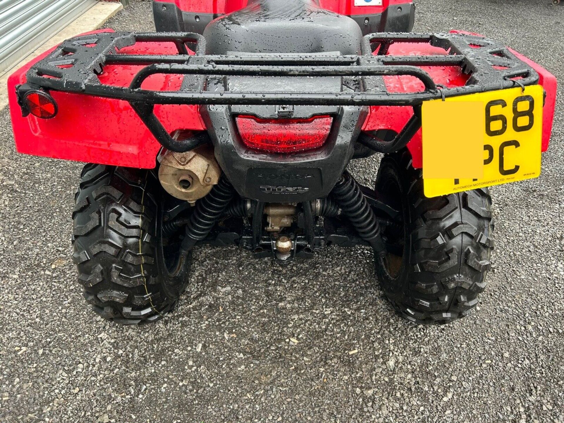 ROAD REGISTERED 2019 HONDA TRX500 FM6 FARM QUAD BIKE 4X4 TRX 500 FOREMAN 990 HRS - Image 8 of 14