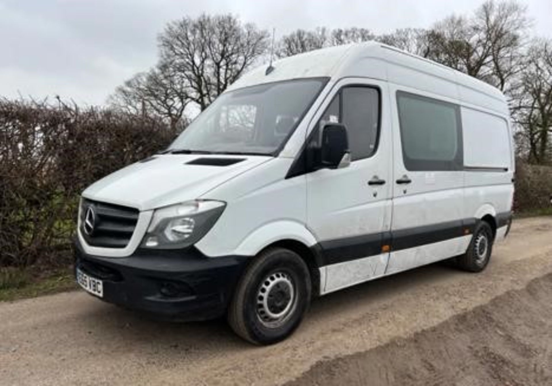 2015 MERCEDES SPRINTER WELFARE VAN - POTENTIAL CAMPER CONVERSION -177K FULL SERVICE HISTORY - 2 KEY.