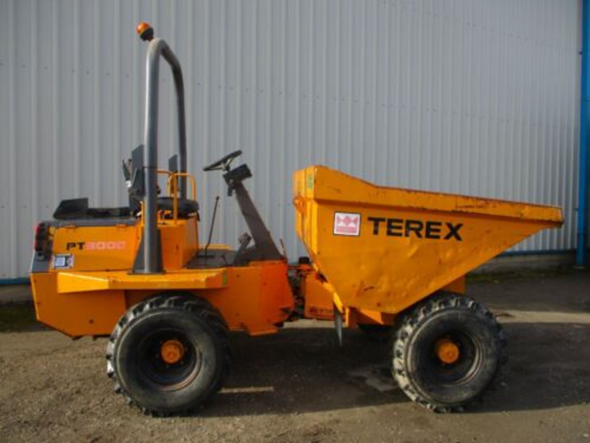 TEREX 3 TON DUMPER BARFORD BENFORD THWAITES KUBOTA ENGINE DELIVERY ARRANGED