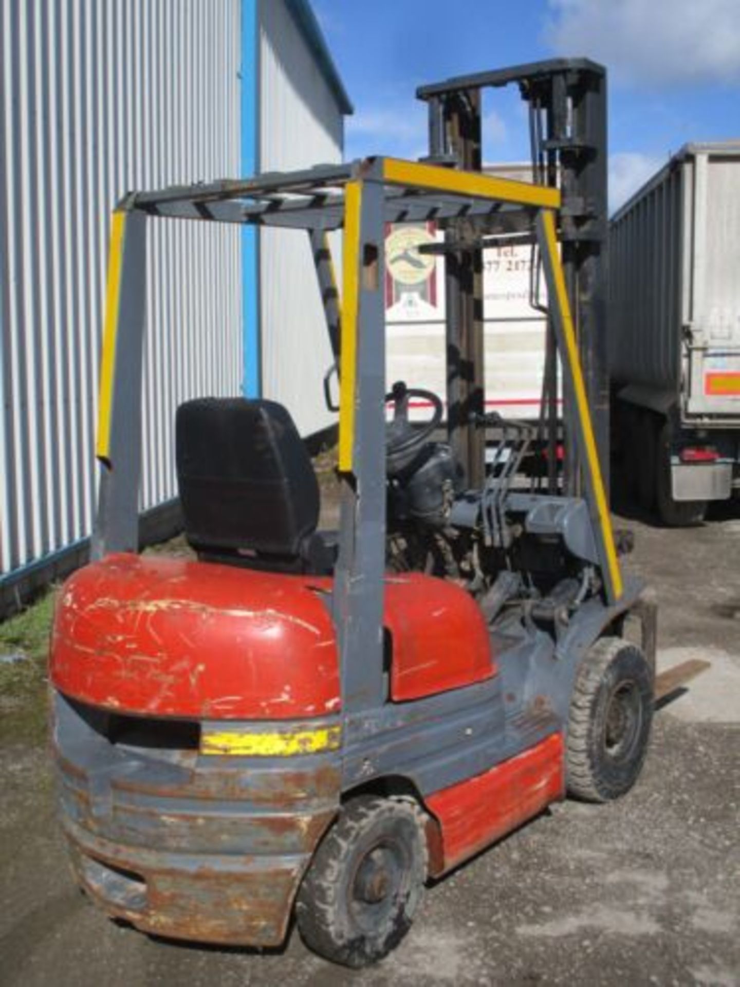 TOYOTA 6FD18 DIESEL FORK LIFT FORKLIFT TRUCK STACKER DELIVERY ARRANGED 1.8 TON - Image 10 of 13