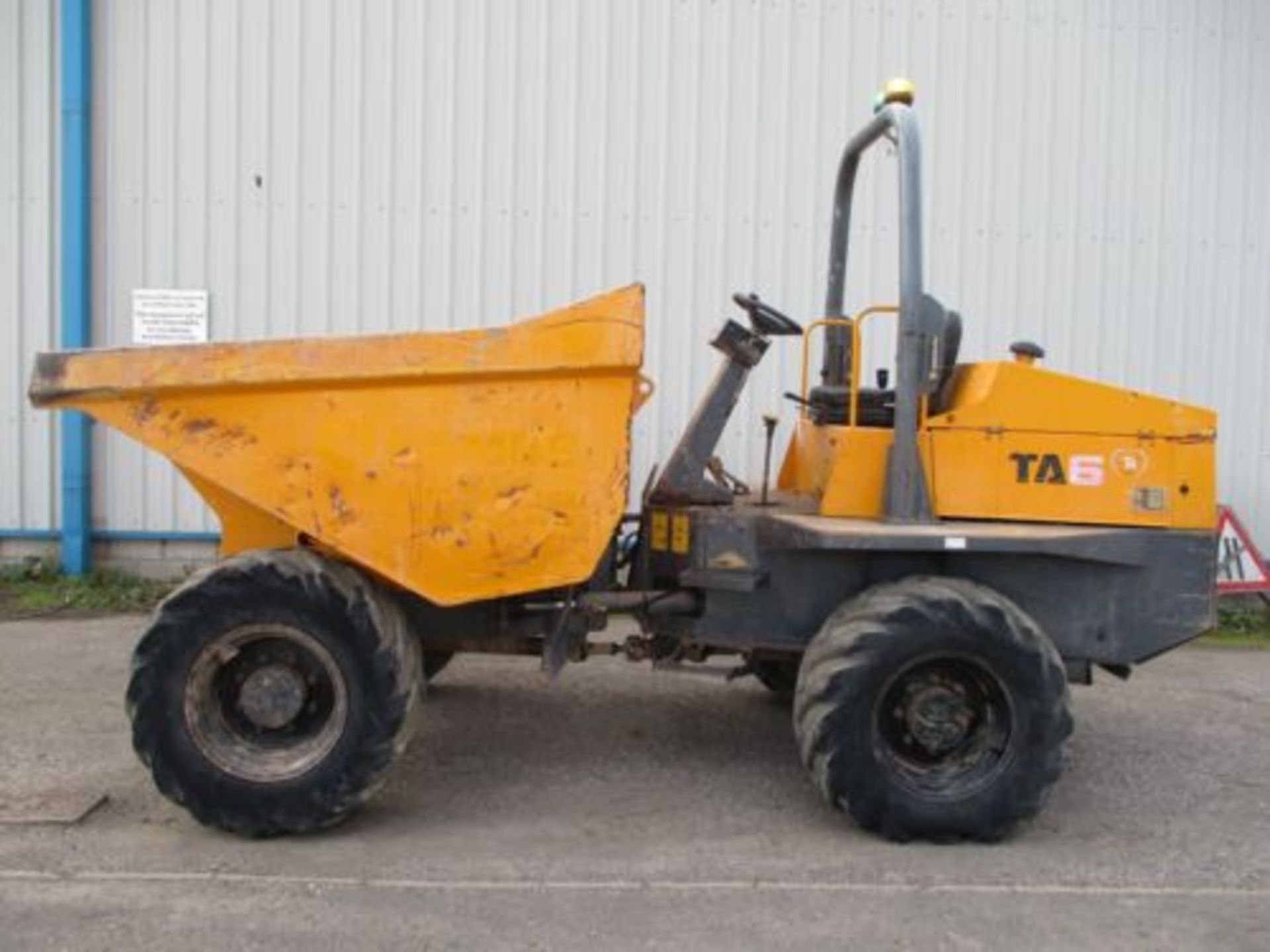 2015 TEREX 6 TON DUMPER BARFORD BENFORD THWAITES JCB ENGINE DELIVERY ARRANGED - Image 8 of 12