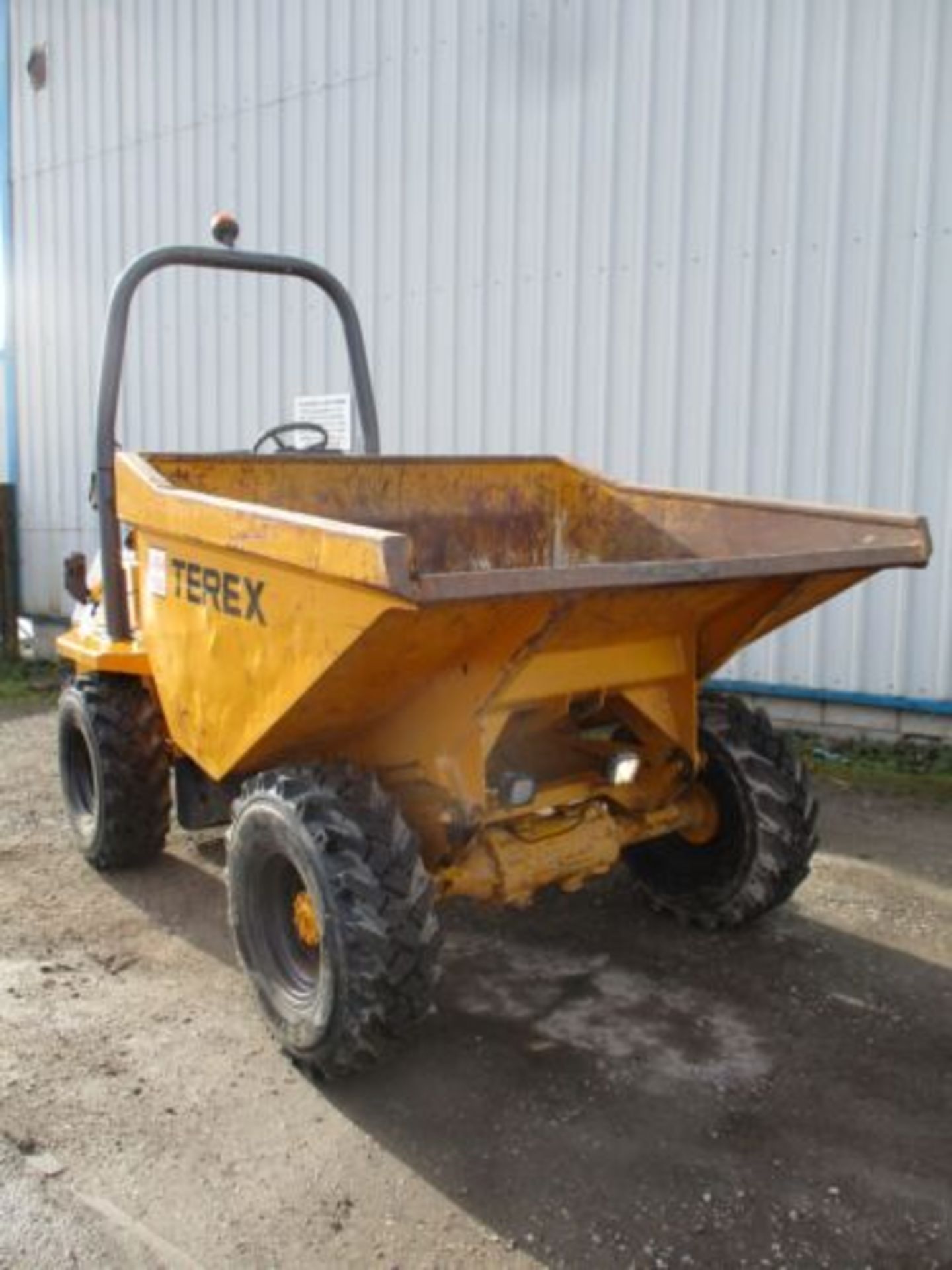 TEREX 3 TON DUMPER BARFORD BENFORD THWAITES KUBOTA ENGINE DELIVERY ARRANGED - Image 6 of 14