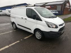 2016 16 FORD TRANSIT CUSTOM PANEL VAN - EX BT - 125K MILES - TWIN SIDE DOORS