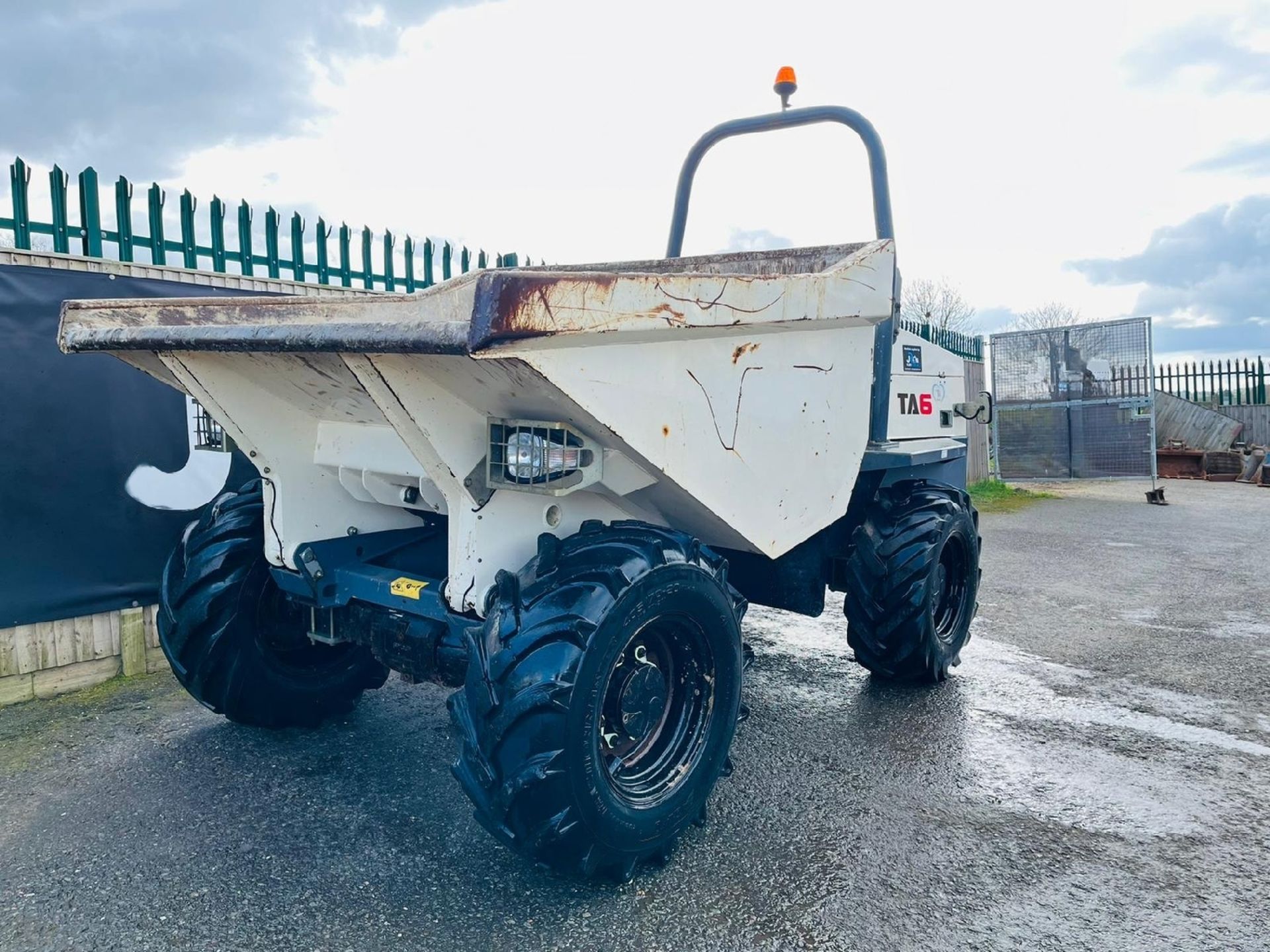 TEREX TA6 DUMPER 3 TON STRAIGHT 2015 1176 HOURS GOOD TYRES - Image 11 of 12