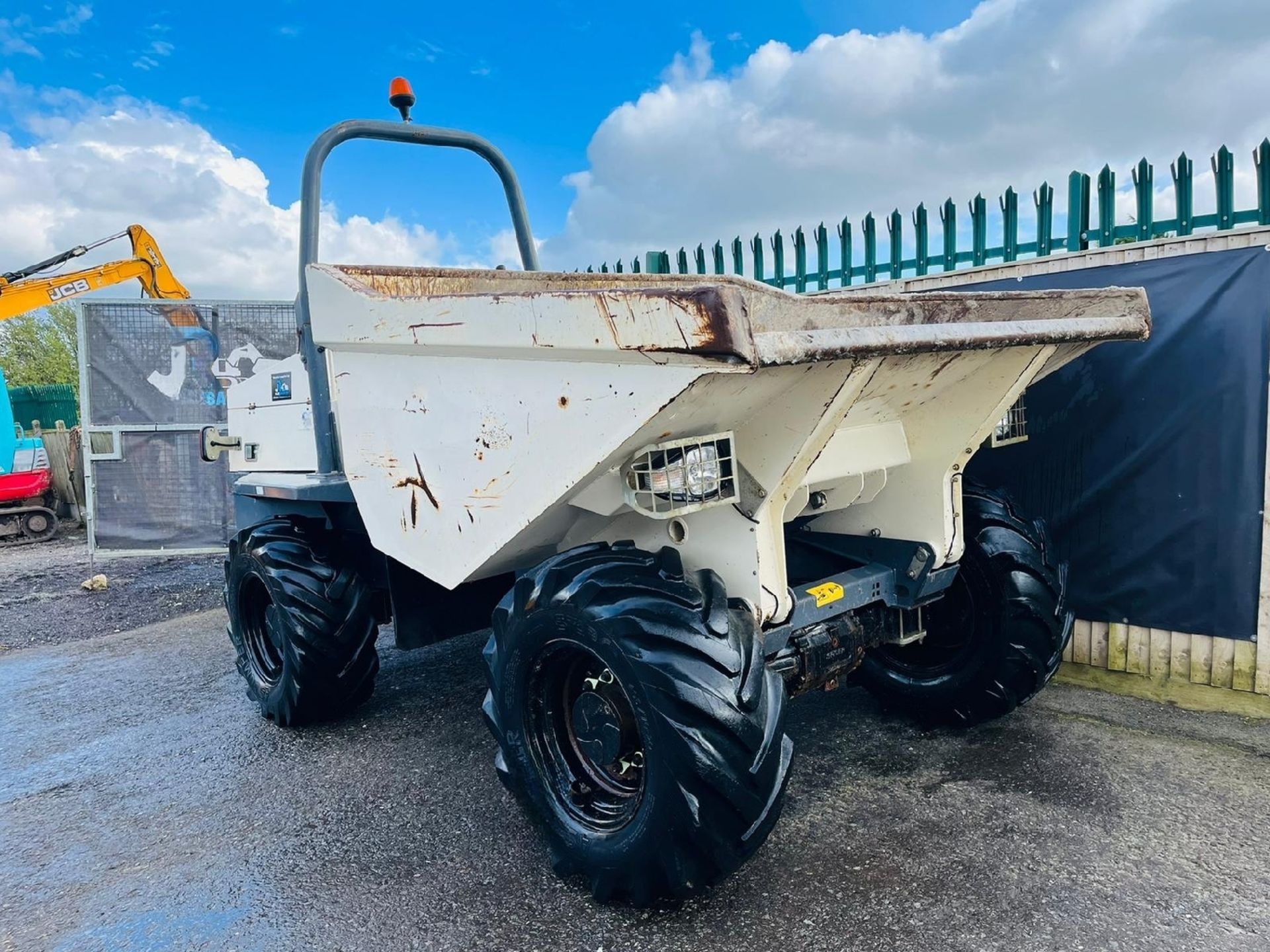 TEREX TA6 DUMPER 3 TON STRAIGHT 2015 1176 HOURS GOOD TYRES - Image 12 of 12