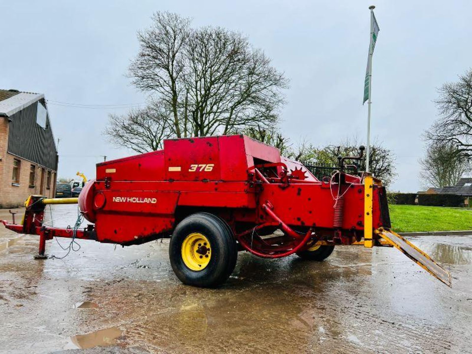 NEW HOLLAND HEYLINER 376 BALER C/W PTO SHAFT - Image 8 of 14