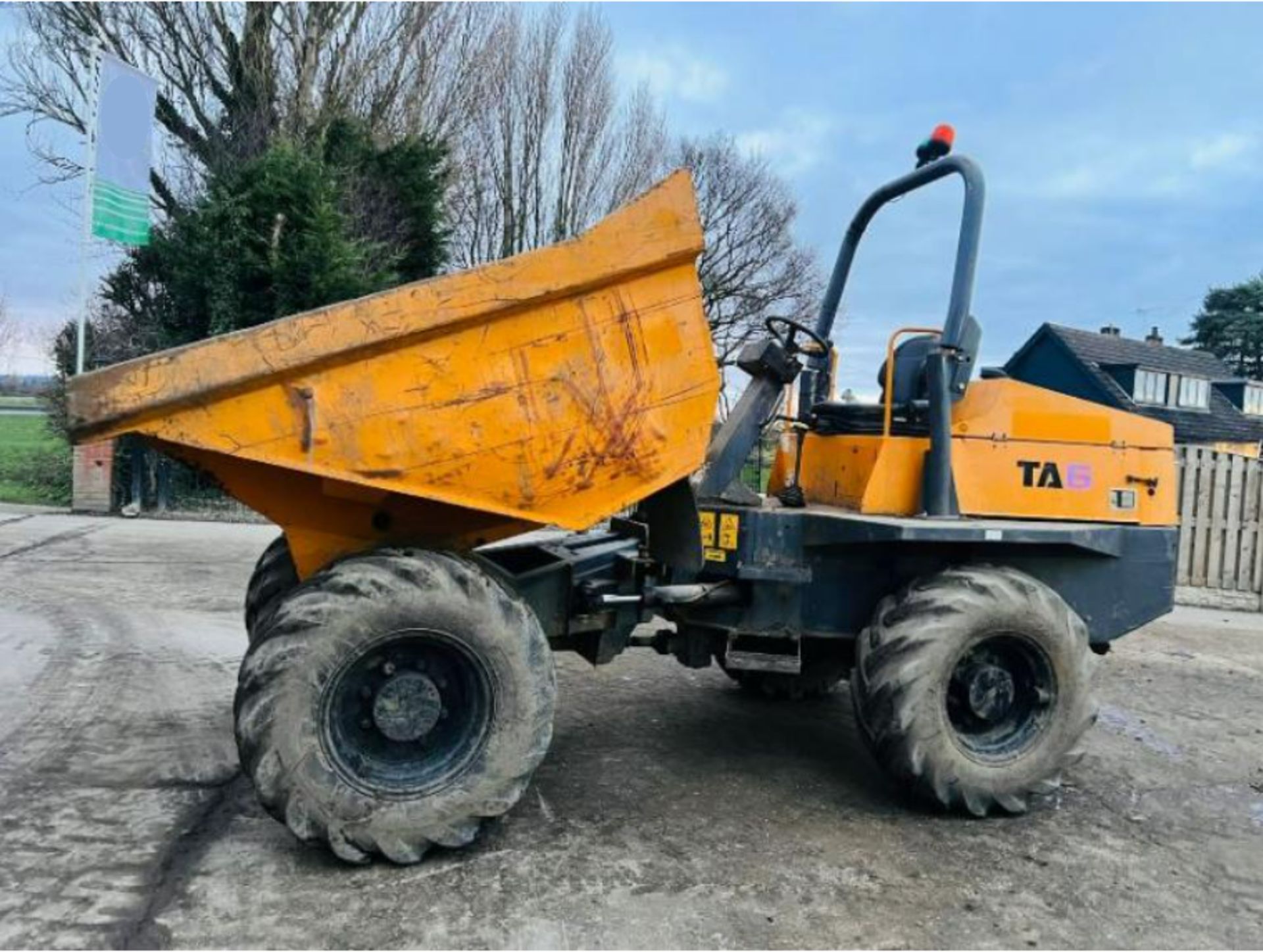 TEREX TA6 4WD DUMPER * YEAR 2015 * C/W ROLE BAR