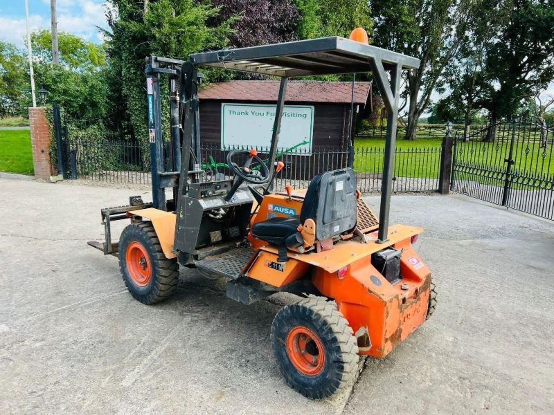AUSA C11M ROUGH TERRIAN FORKLIFT * YEAR 2015 * C/W SIDE SHIFT - Image 13 of 13