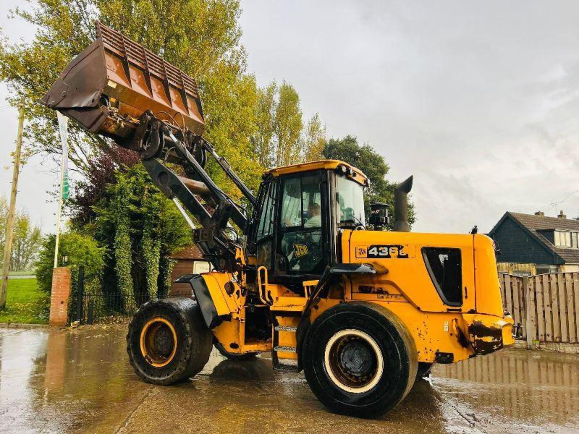 JCB 436E 4WD LOADING SHOVEL * YEAR 2010 * C/W TIP TOE BUCKET - Image 17 of 17