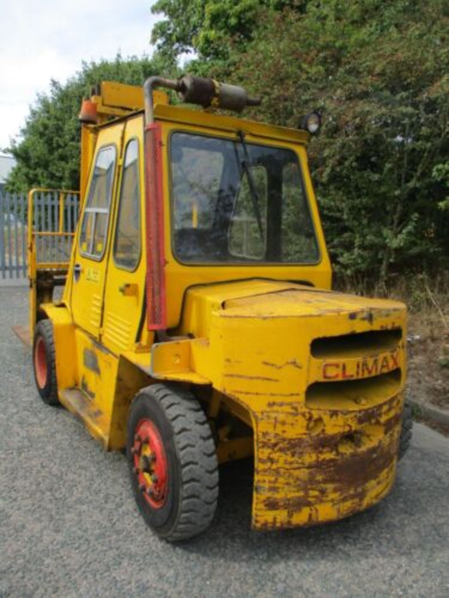 CLIMAX DA50 FORK LIFT FORKLIFT TRUCK STACKER 5 TON LIFT 6 7 8 10 DELIVERY - Image 2 of 12