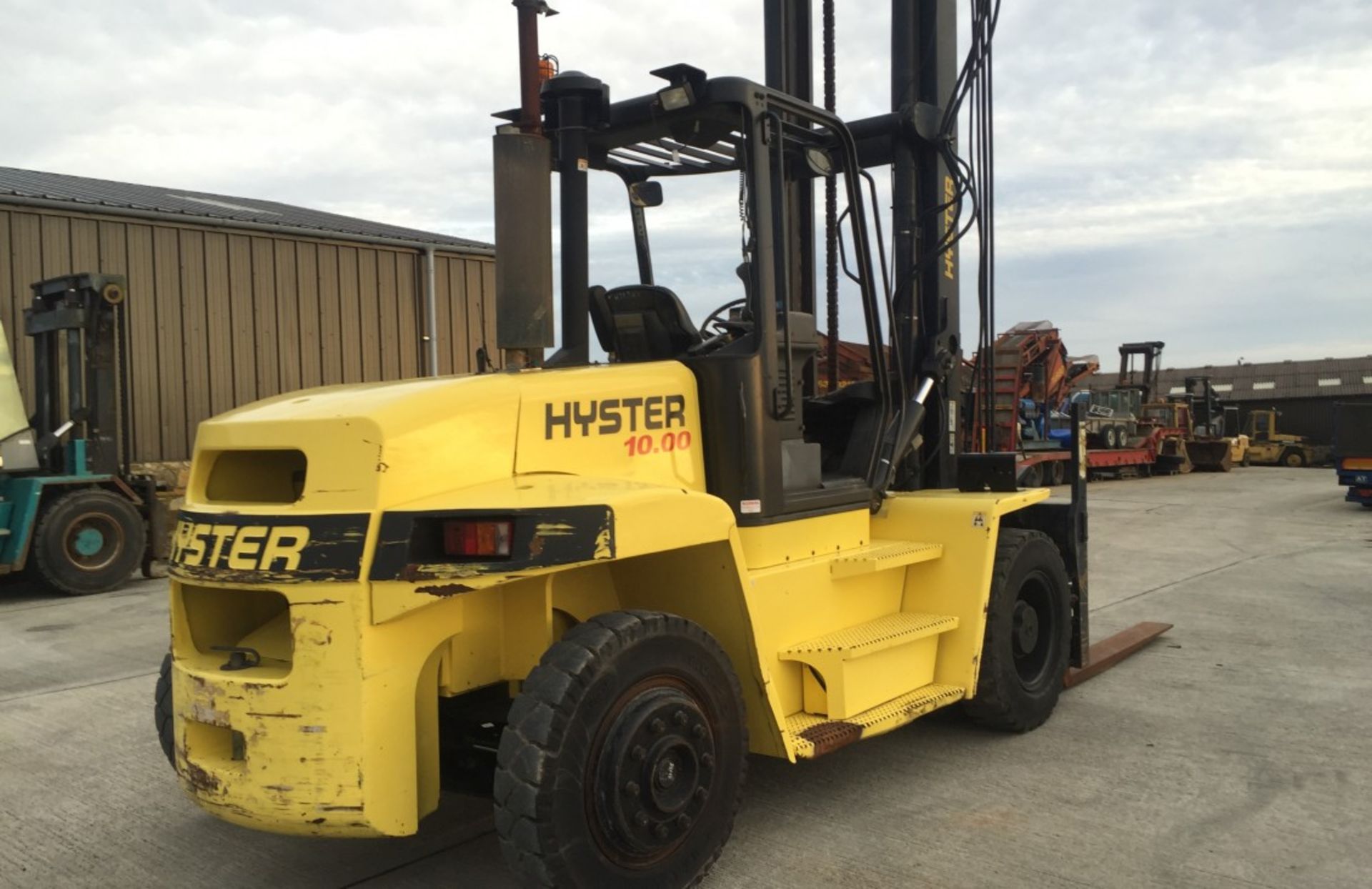 2008 HYSTER H10.00XM 10 TON LPG FORKLIFT