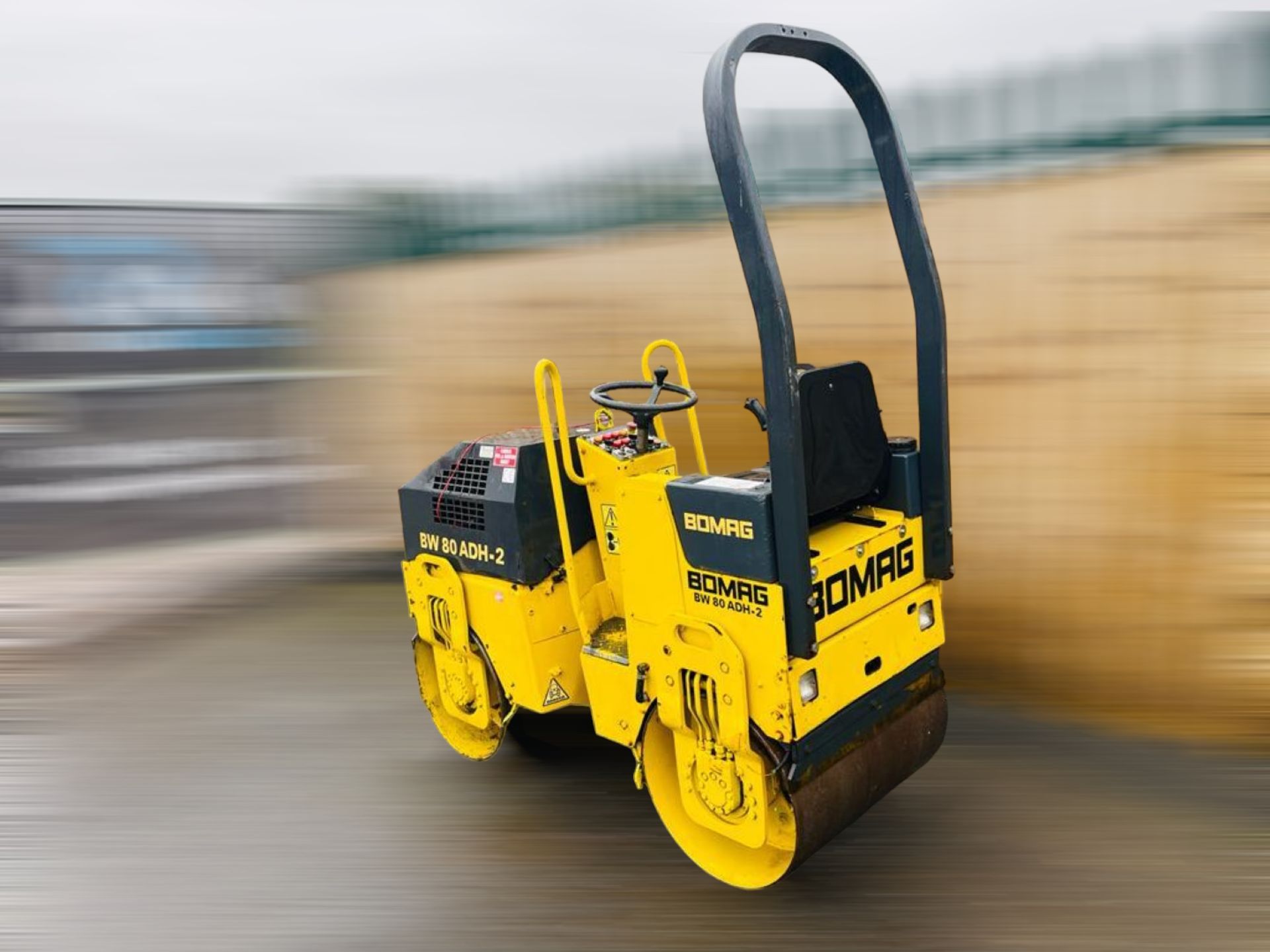 BOMAG BW80 AD-2 TANDEM ROLLER 1999 3231 HOURS - Image 8 of 15