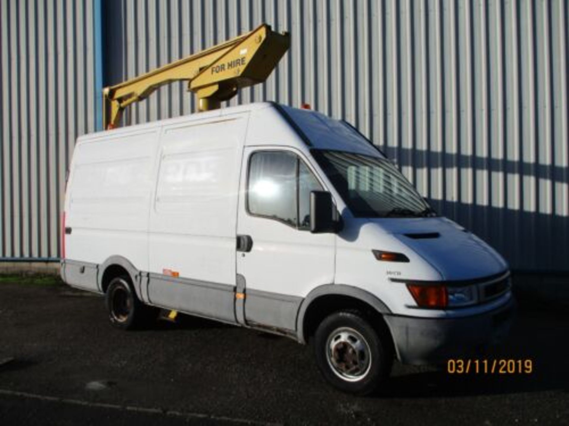 IVECO DAILY CHERRY PICKER SCISSOR LIFT ACCESS PLATFORM VAN MOUNT ED 12.5 METRE - Image 2 of 10