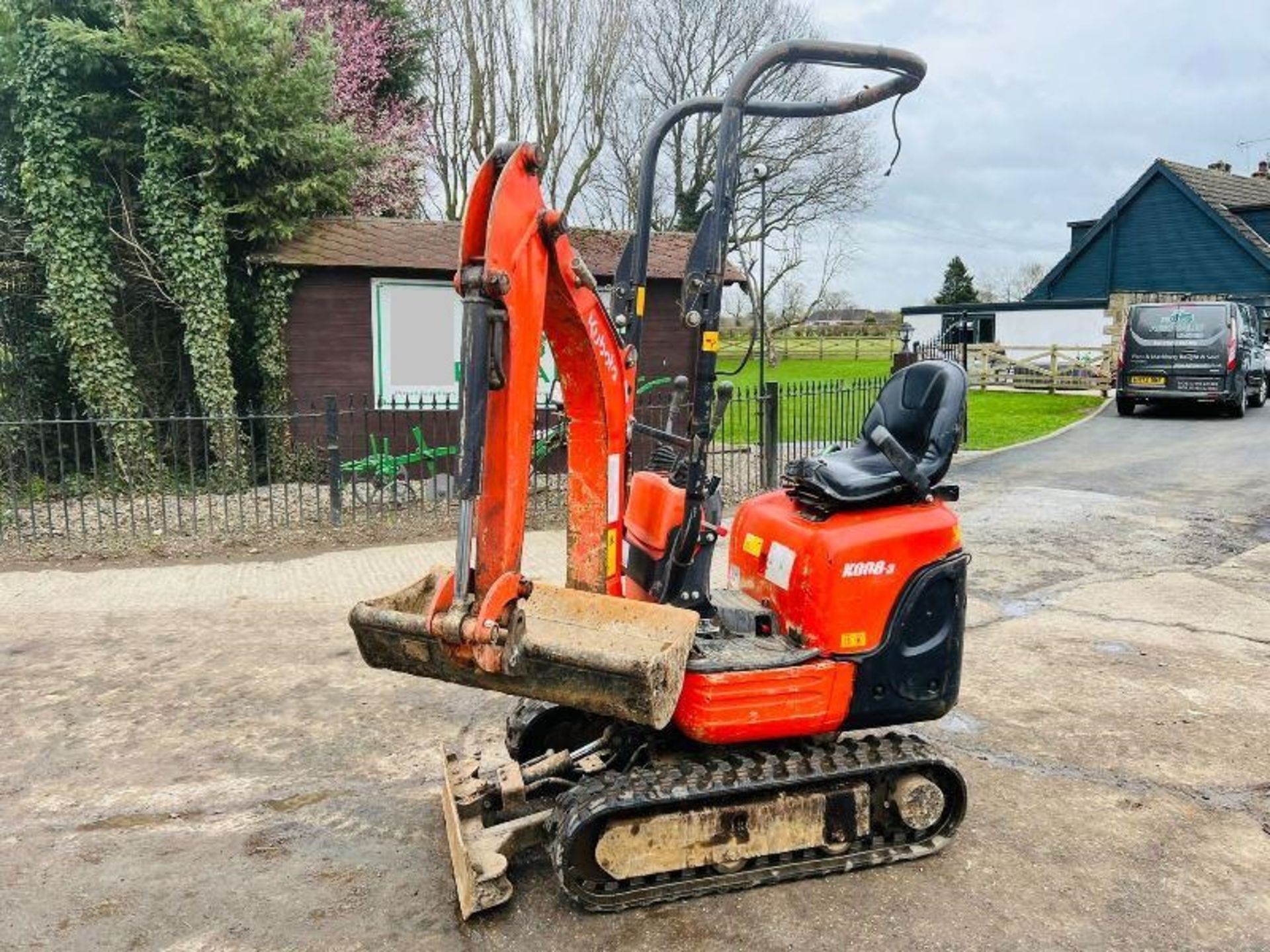 KUBOTA KX008-3 EXCAVATOR * YEAR 2014 , 1857 HOURS * C/W EXPANDING TRACKS - Image 10 of 15