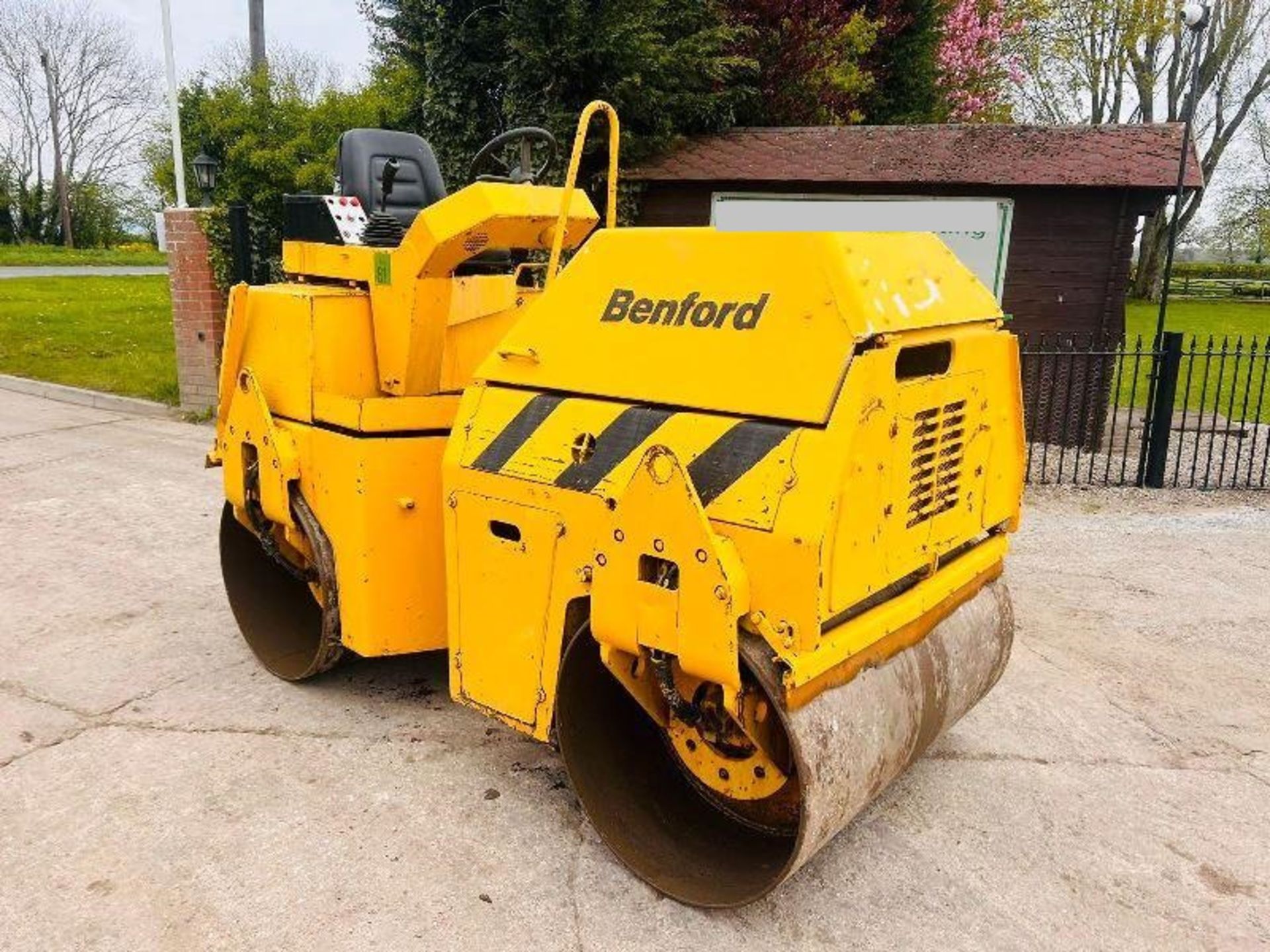 BENFORD TV1200 DOUBLE DRUM ROLLER C/W DEUTZ ENGINE - Image 9 of 15