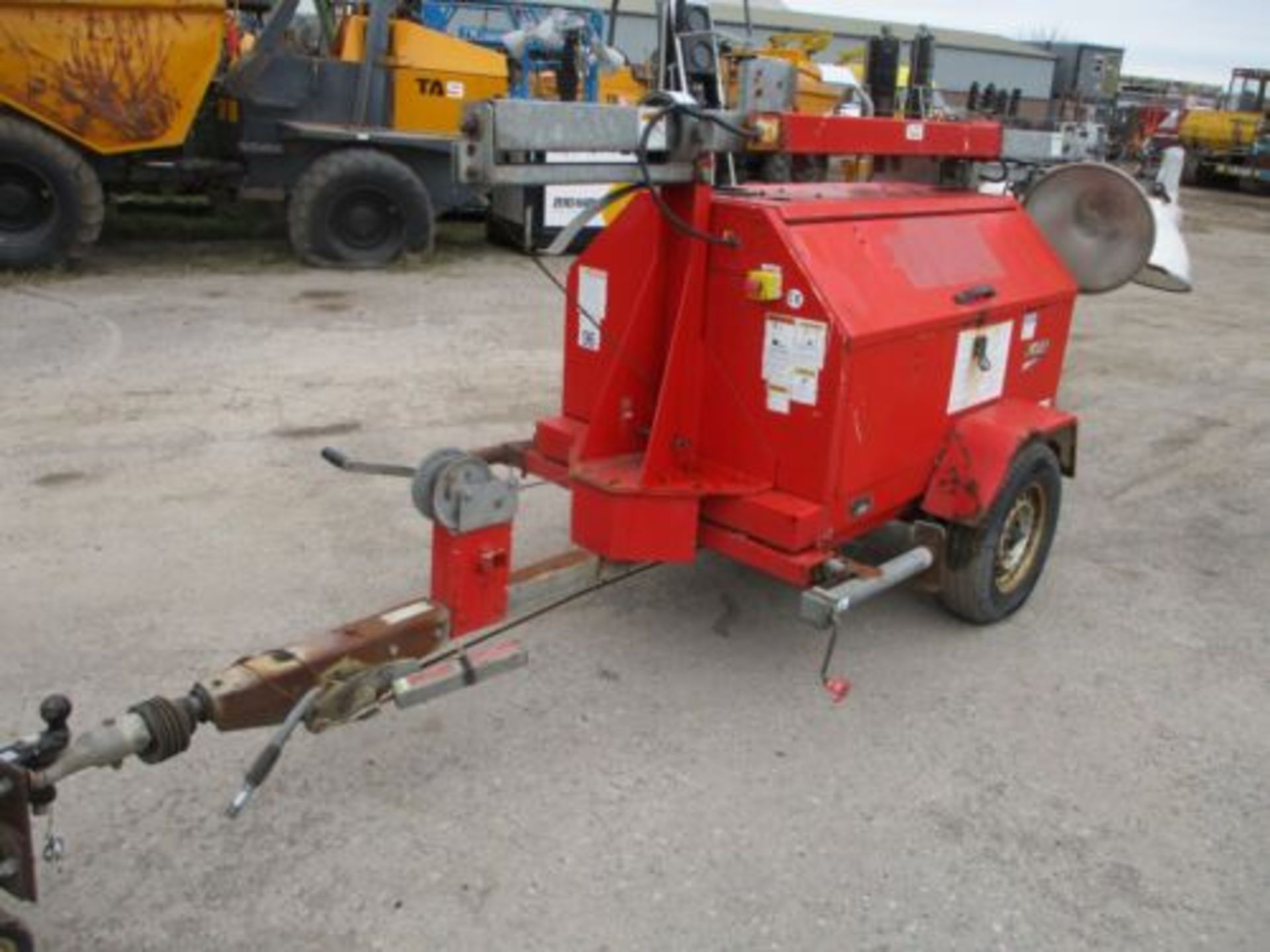 TEREX TOWER LIGHT LIGHTING TOWER DIESEL TOWABLE DELIVERY ARRANGED KUBOTA ENGINE - Image 5 of 8