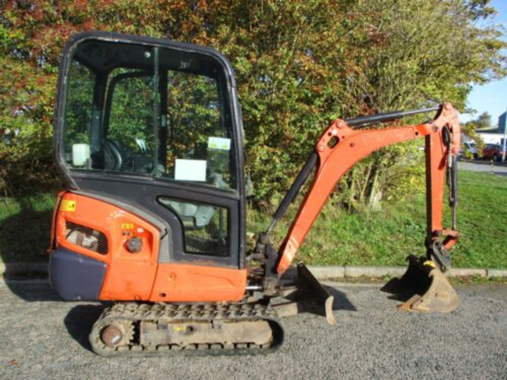 2011 KUBOTA KX015-4 MINI DIGGER 1.5 TON EXCAVATOR CAB JCB 801 DELIVERY ARRANGED - Image 9 of 13