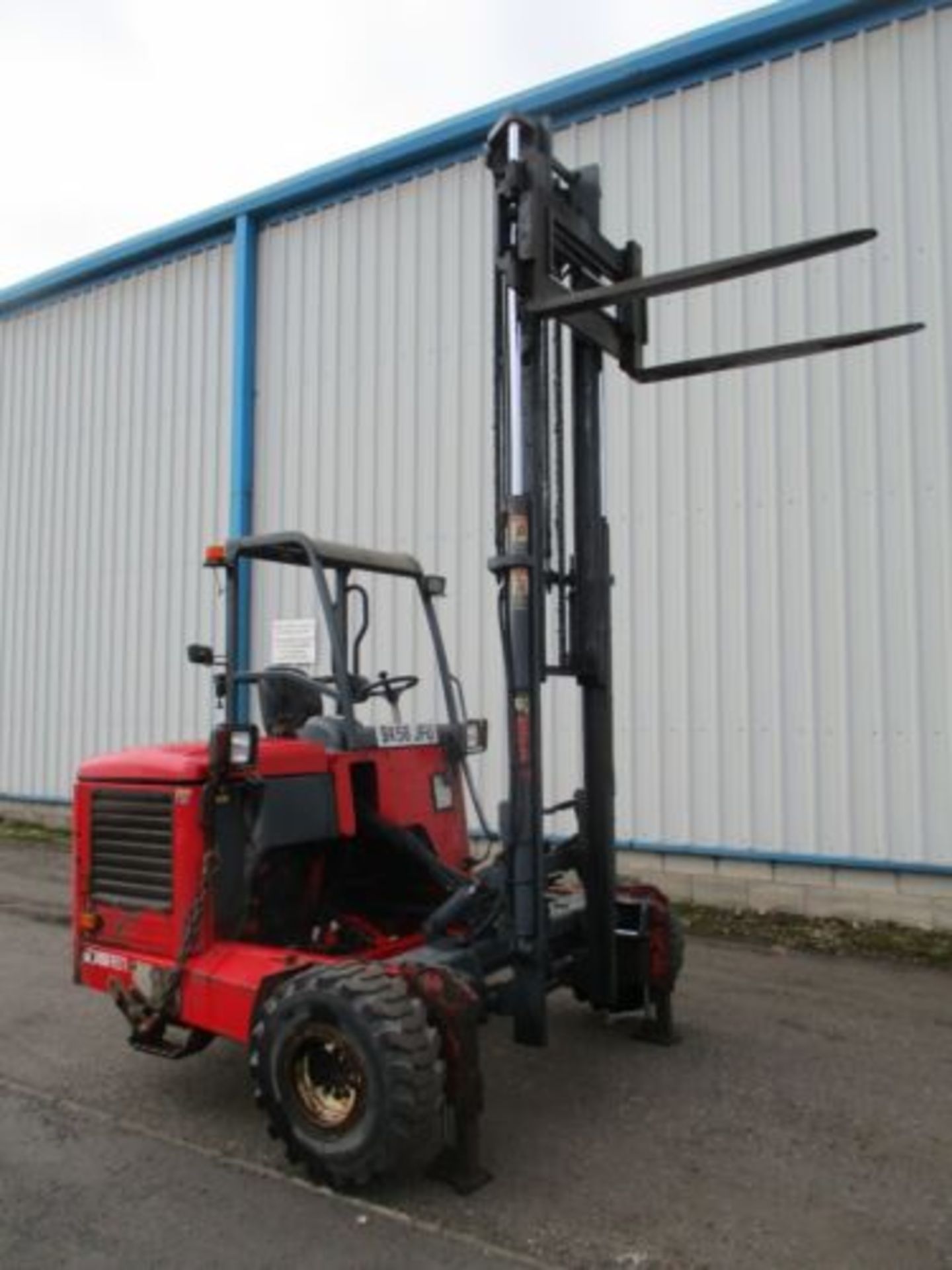 2009 MOFFETT MOUNTY M5 20.3 FORK LIFT FORKLIFT TRUCK MOUNTED LOLER DELIVERY