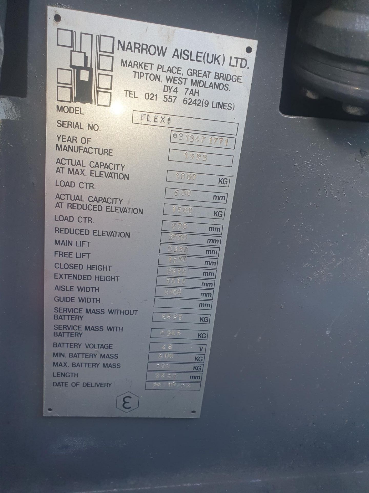 TIGHT ON SPACE? FLEXI ARTICULATED FORKLIFT - Image 4 of 7