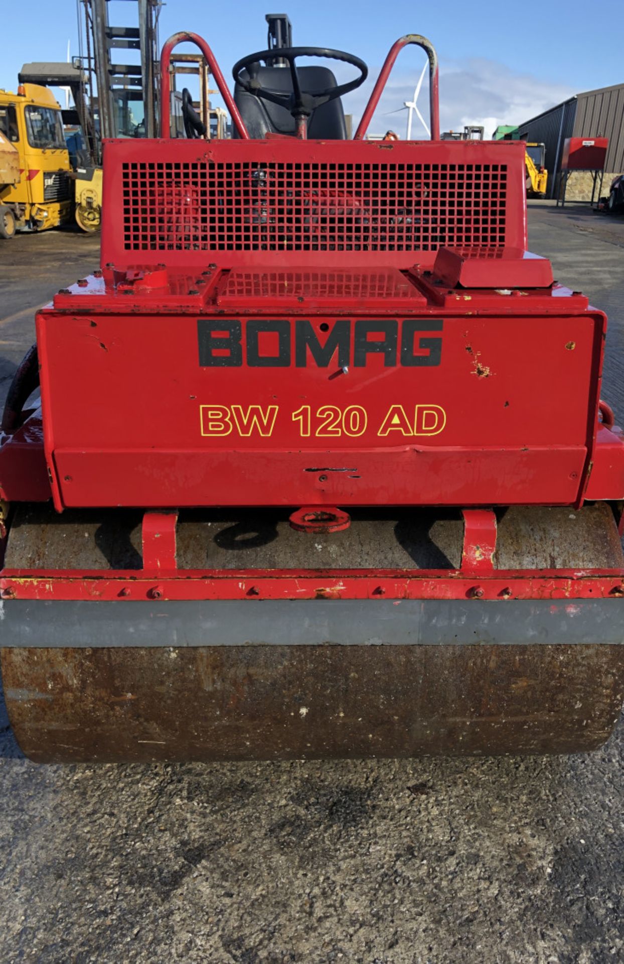 BOMAG BW120 AD DOUBLE DRUM VIBRAITING ROLLER - Image 10 of 10