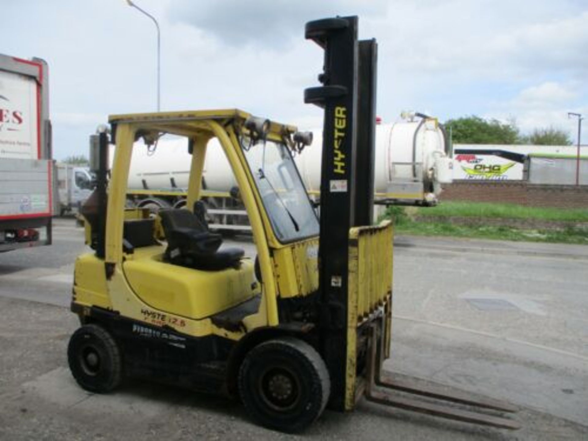 2007 HYSTER H2.5FT FORK LIFT 2.5 TON FORKLIFT TRUCK DIESEL STACKER DELIVERY - Image 4 of 10