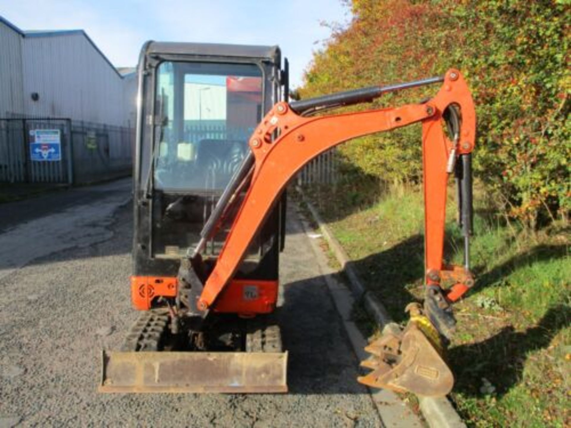 2011 KUBOTA KX015-4 MINI DIGGER 1.5 TON EXCAVATOR CAB JCB 801 DELIVERY ARRANGED