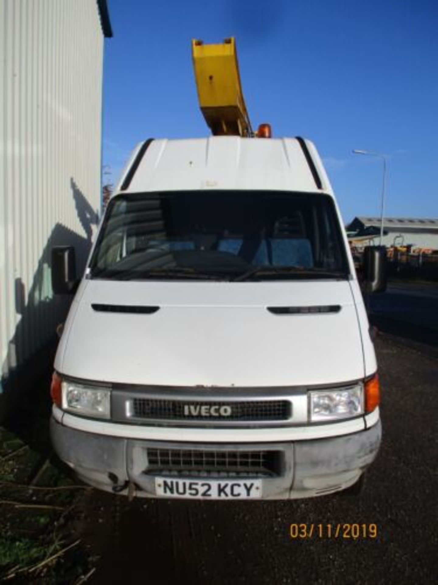 IVECO DAILY CHERRY PICKER SCISSOR LIFT ACCESS PLATFORM VAN MOUNT ED 12.5 METRE - Image 7 of 10