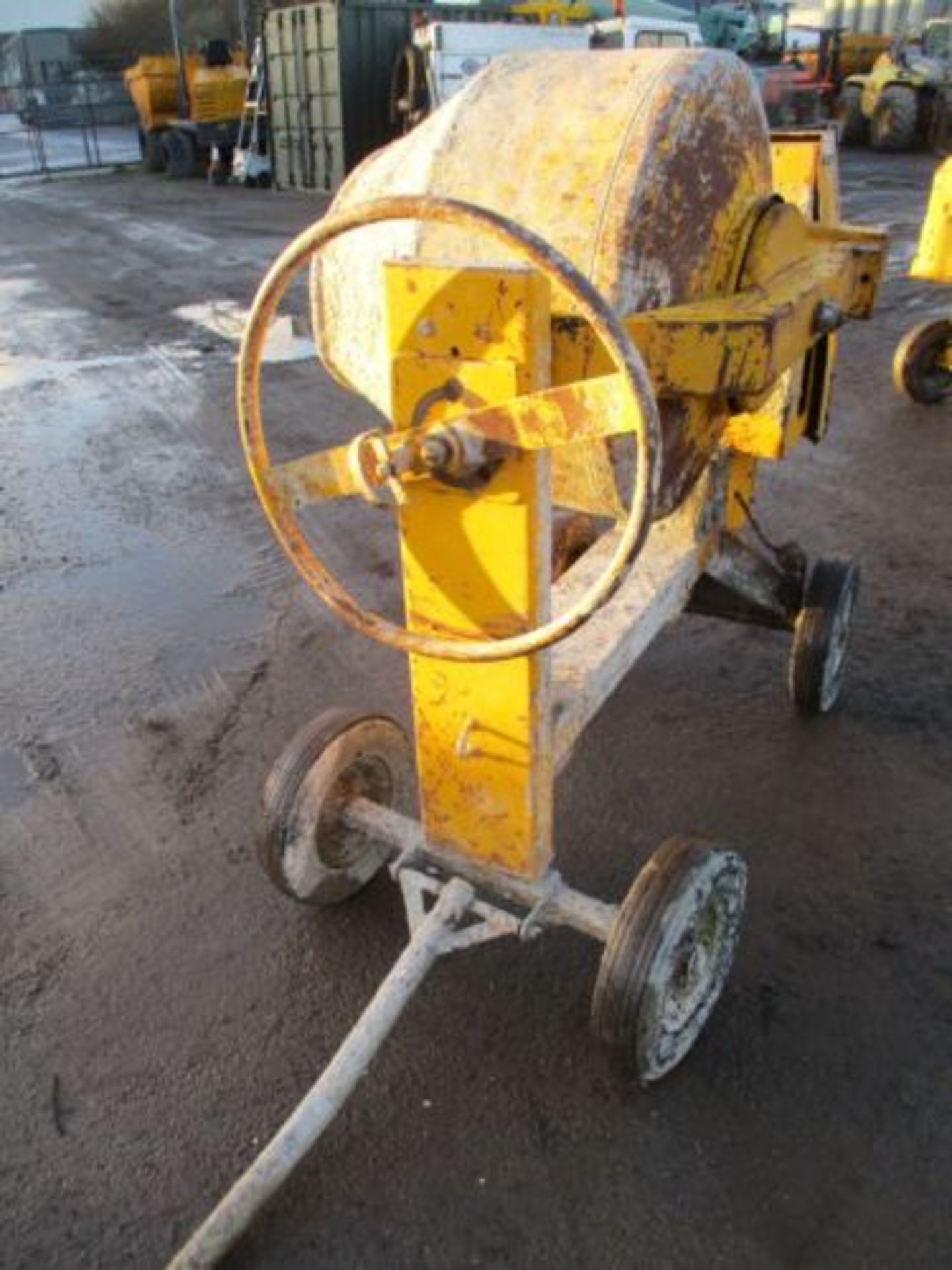 ALTRAD BAROMIX COMMODORE DIESEL CEMENT MIXER BELLE SITE ELECTRIC START DELIVERY - Image 6 of 7