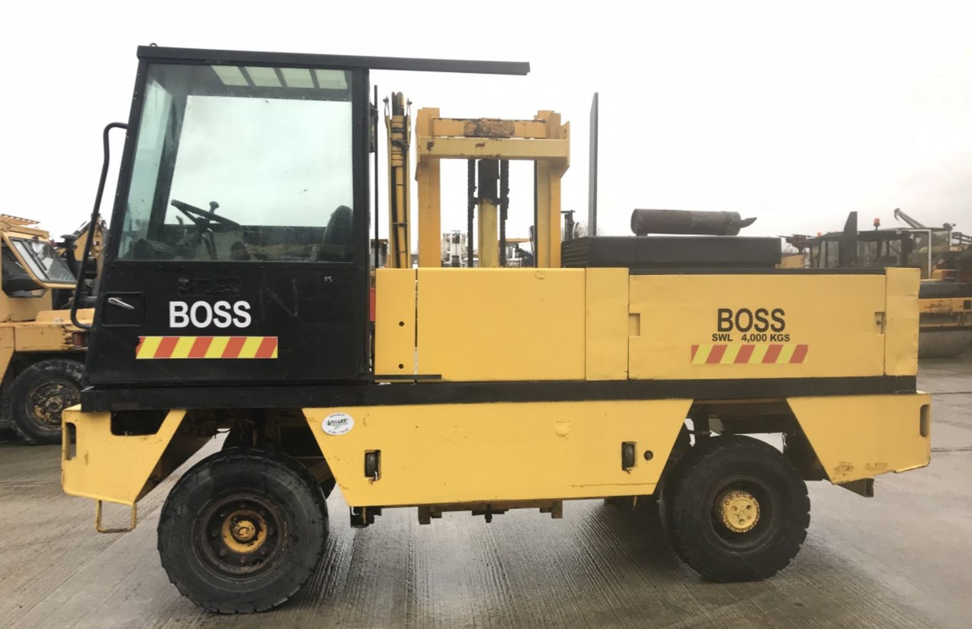 BOSS 546 DIESEL SIDE LOADER FORKLIFT