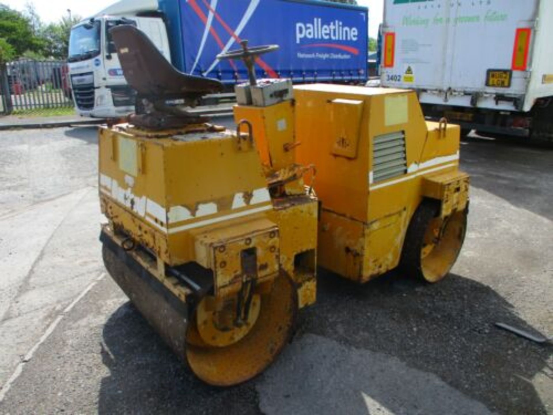 BENFORD TEREX TV 1200 800 BOMAG BW 120 100 80 VIBRATING ROLLER RIDE ON DELIVERY - Image 4 of 6