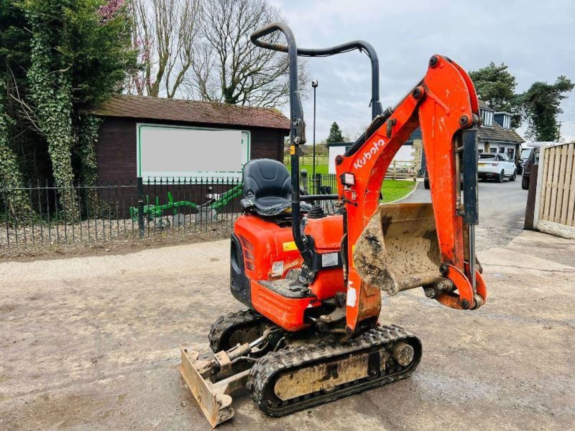 KUBOTA KX008-3 EXCAVATOR * YEAR 2014 , 1857 HOURS * C/W EXPANDING TRACKS - Image 14 of 15