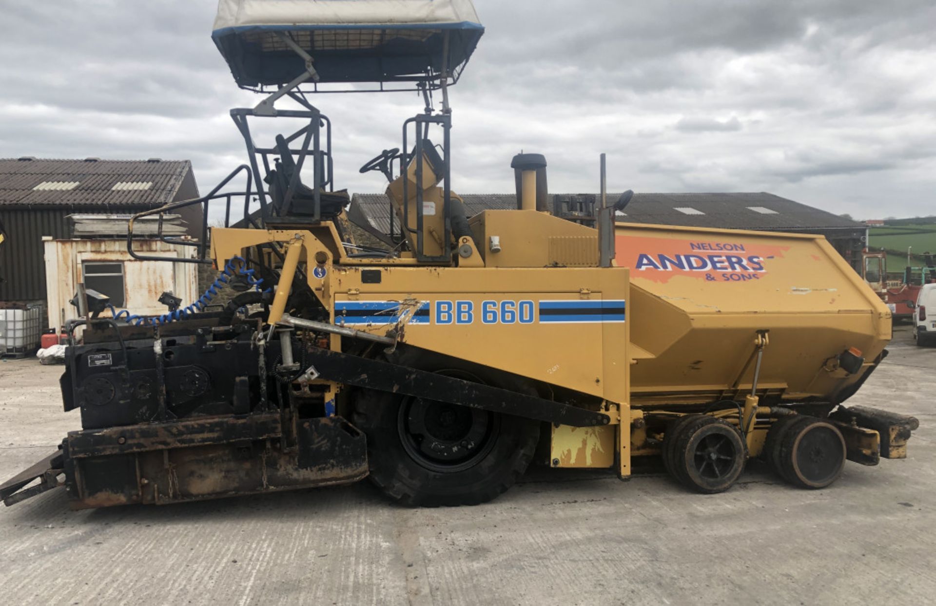 BITELLI BB660 ASPHALT TARMAC PAVER