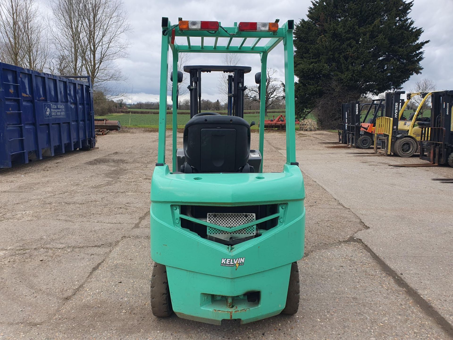 MITSUBISHI DIESEL FORKLIFT.1500KG CAPACITY WITH SHORT MAST - Image 4 of 10