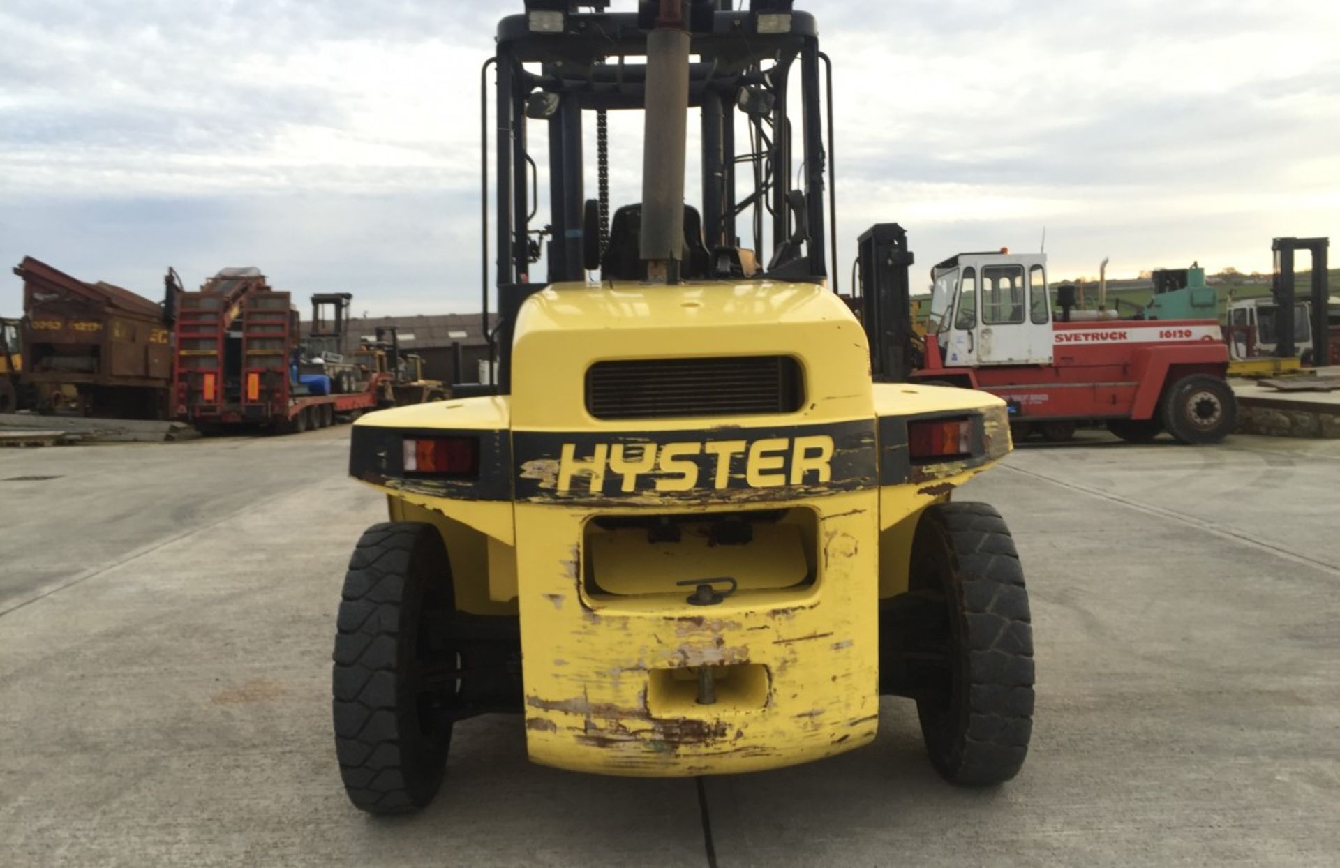 2008 HYSTER H10.00XM 10 TON LPG FORKLIFT - Image 8 of 8
