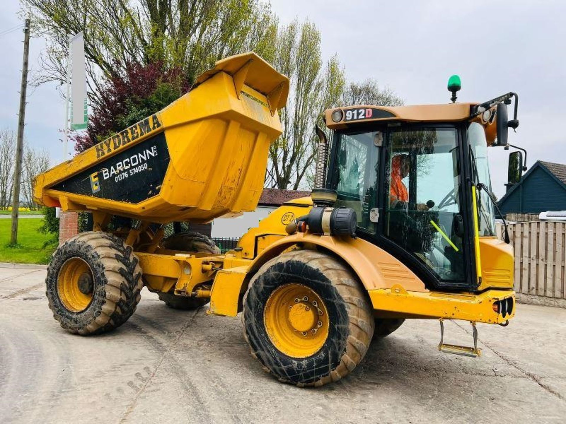 HYDREAMA 912D ARTICULATED DUMPER * YEAR 2013 * C/W REVERSE CAMERA - Image 5 of 20