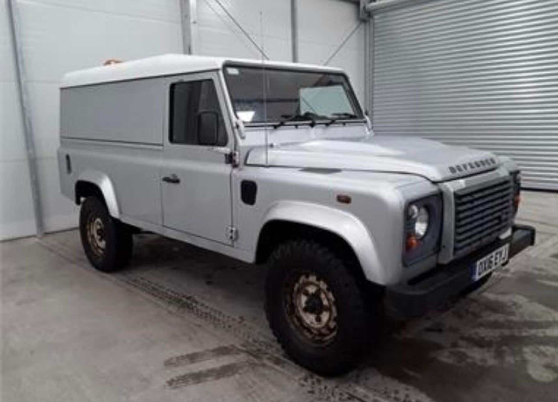 2016 LAND ROVER DEFENDER 110 UTILITY HARDTOP 2.2 TDCI SILVER 54K 1 OWNER AIR CON (NEW IMAGES ADDED)