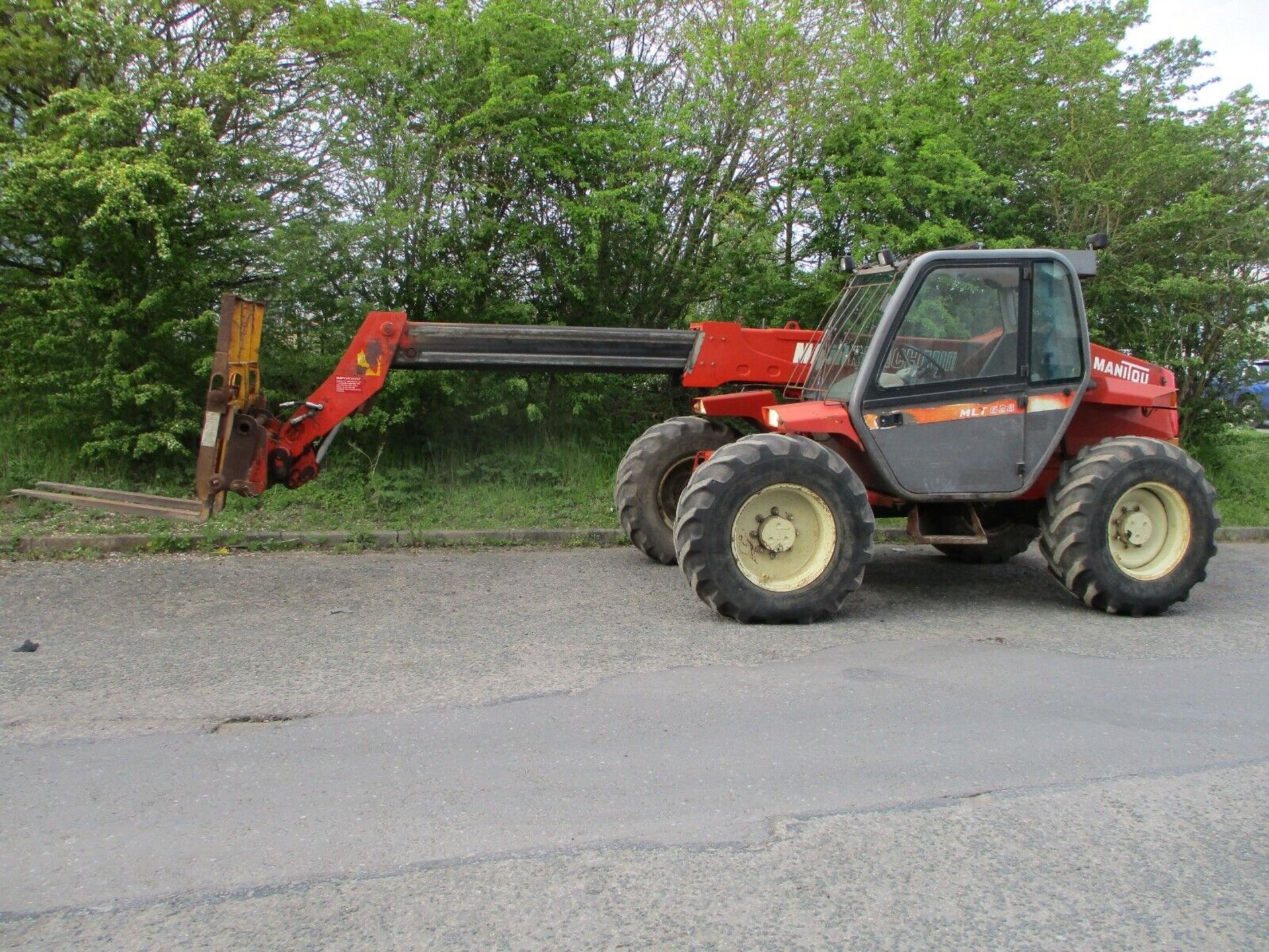 MANITOU MLT 628 TELEHANDLER FORK LIFT FORKLIFT TELEPORTER LOADER DELIVERY - Image 7 of 14