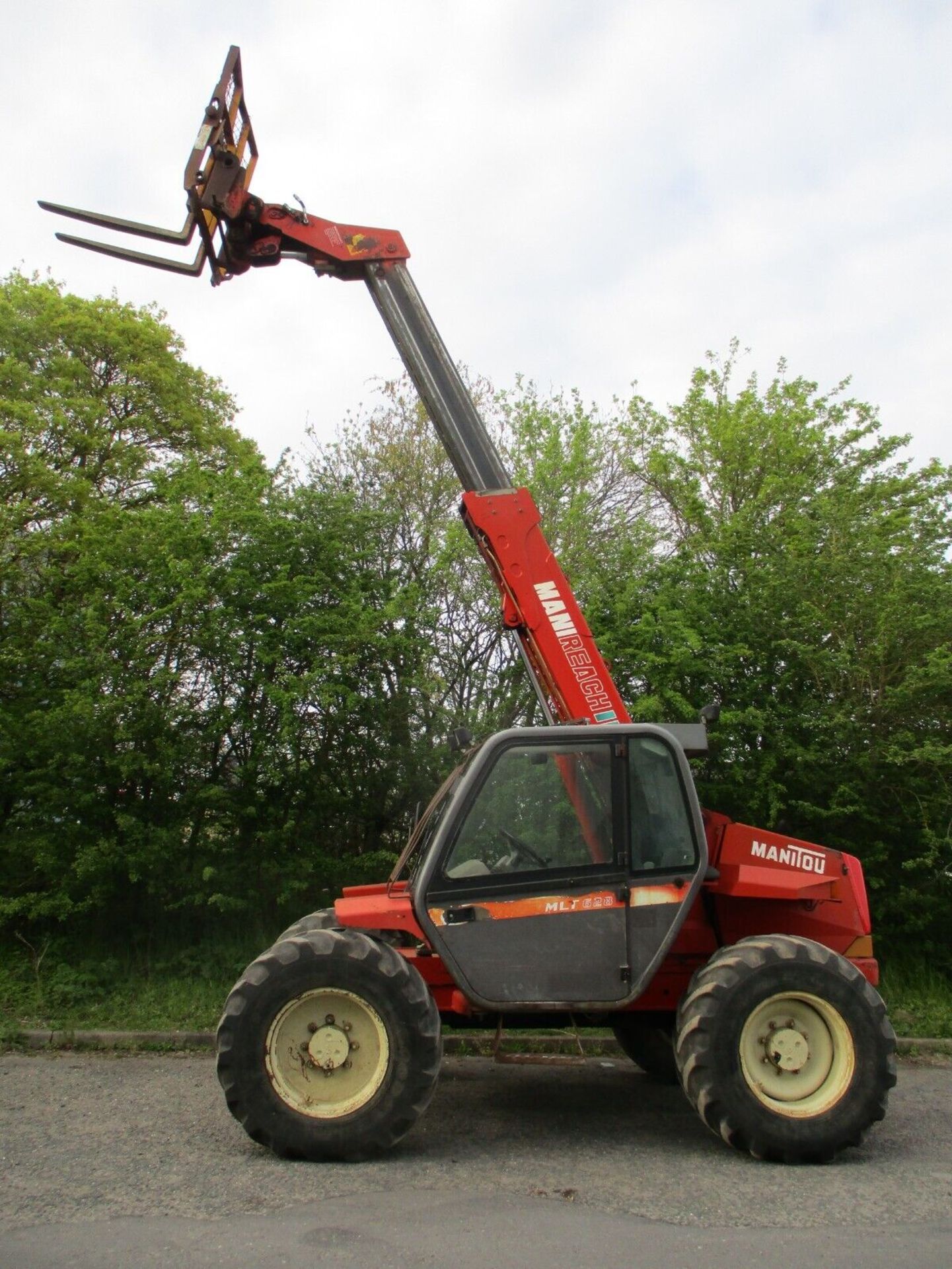 MANITOU MLT 628 TELEHANDLER FORK LIFT FORKLIFT TELEPORTER LOADER DELIVERY - Image 8 of 14