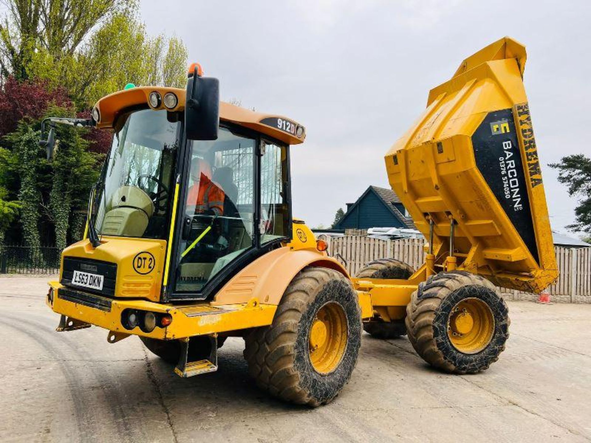 HYDREAMA 912D ARTICULATED DUMPER * YEAR 2013 * C/W REVERSE CAMERA - Image 3 of 20