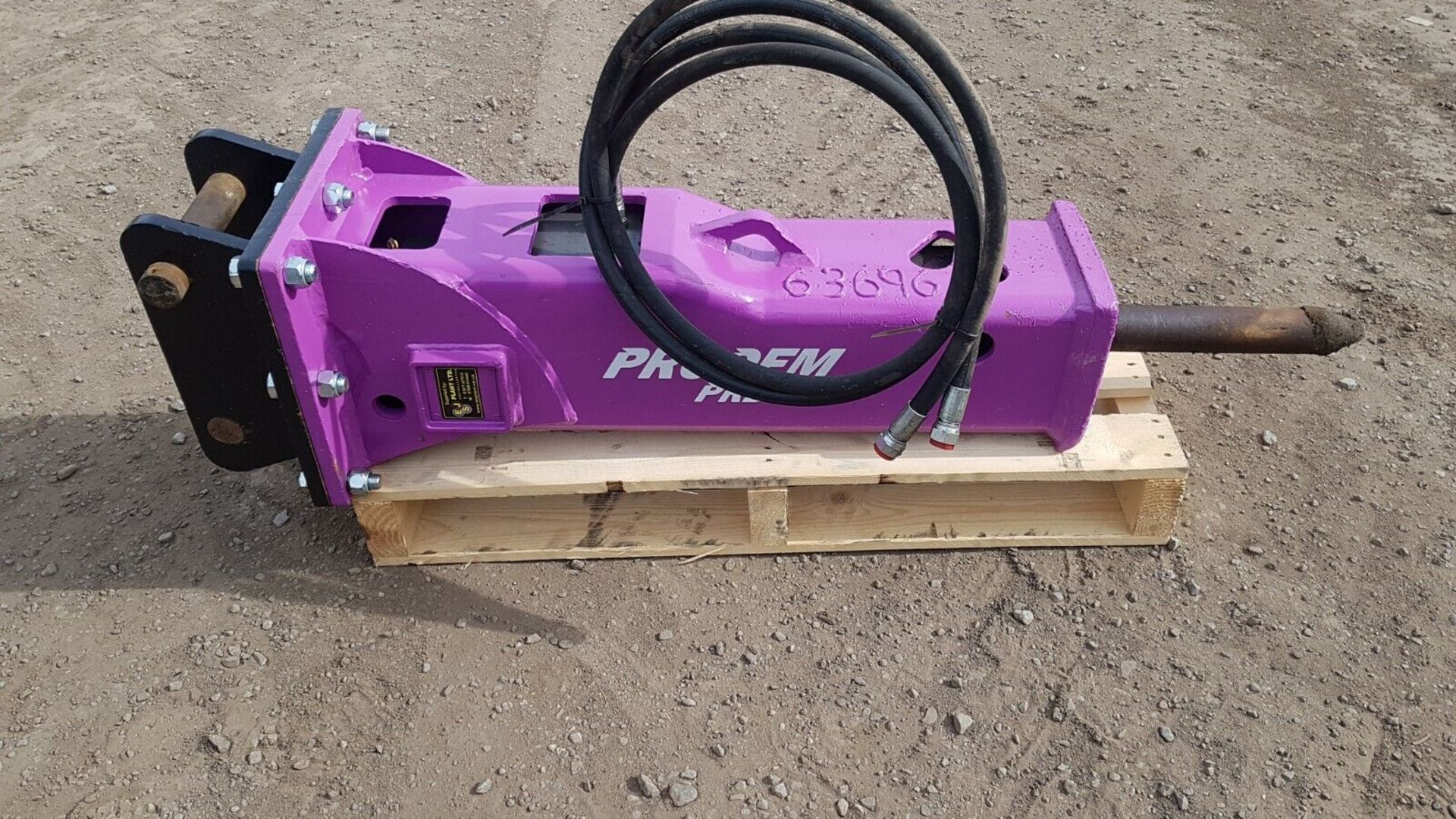 PRODEM HYDRAULIC HAMMER PRB040 2.5-6.0 TON BREAKER PECKER DEMOLITION PLANT