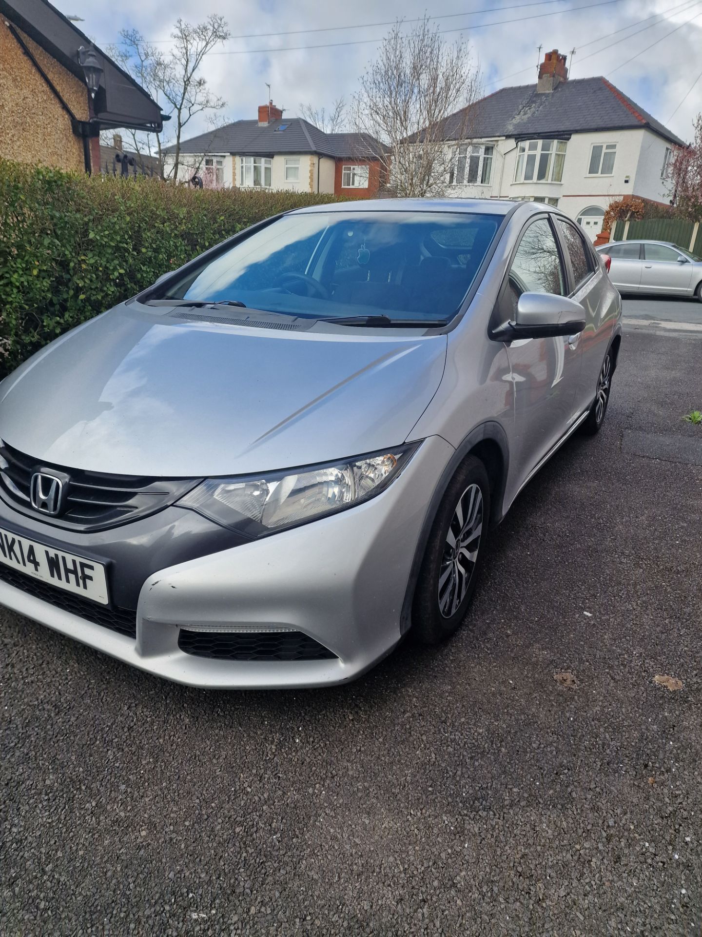 2014 HONDA CIVIC 1.6 DIESEL SILVER HATCHBACK - ELECTRIC WINDOWS - CRUISE CONTROL