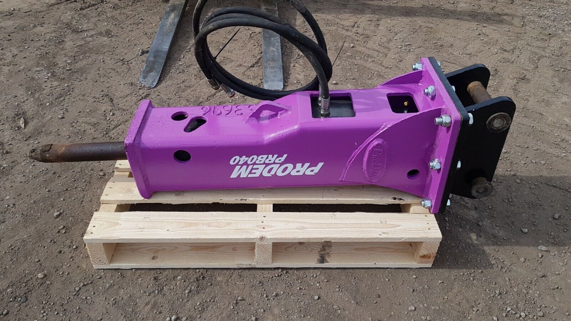 PRODEM HYDRAULIC HAMMER PRB040 2.5-6.0 TON BREAKER PECKER DEMOLITION PLANT - Image 2 of 5