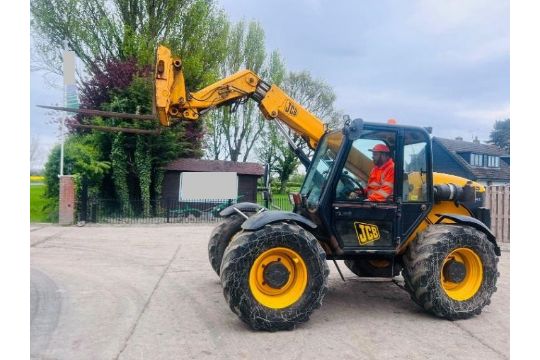 JCB 526 4WD TELEHANDLER *AG-SPEC , 2008* C/W PUH & PALLET TINES - Image 1 of 20