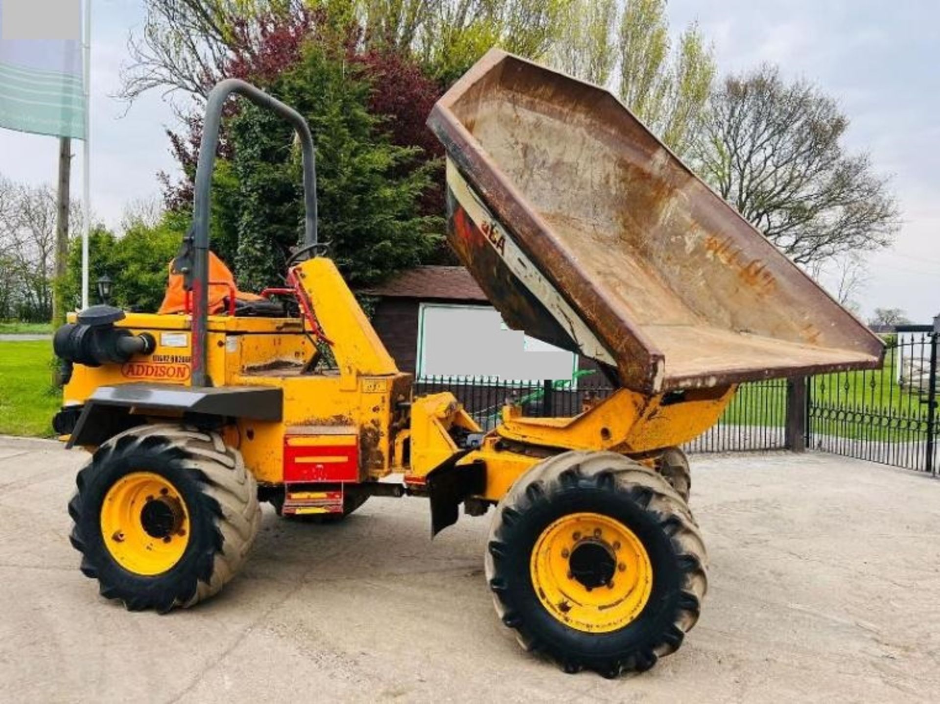 BARFORD SXR6000 4WD SWIVEL TIP DUMPER C/W ROLE BAR