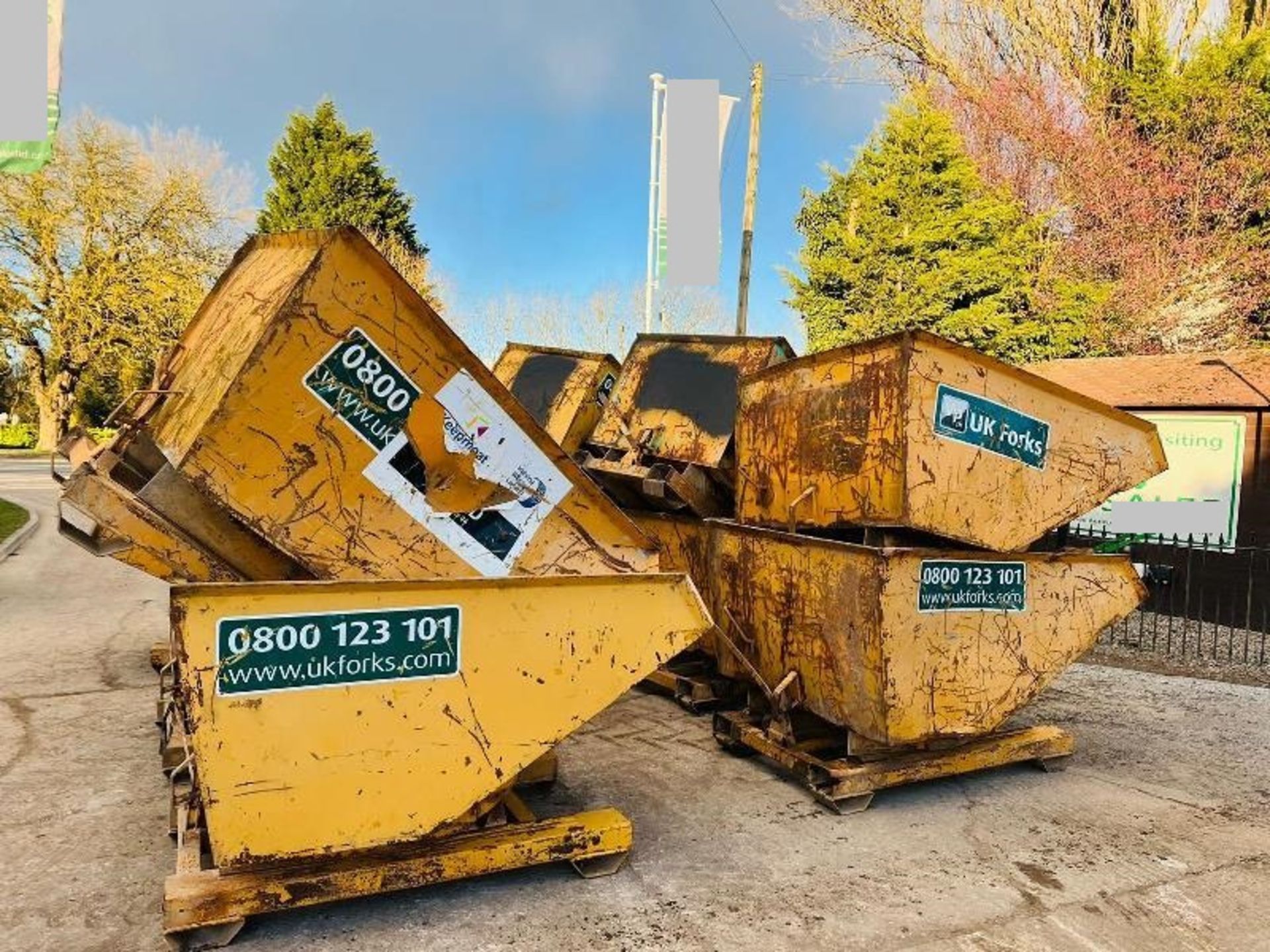 TIPPING SKIP TO SUIT PALLET TINES * CHOICE OF 7 * - Image 7 of 7