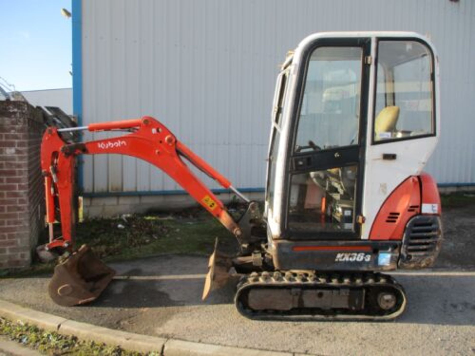 KUBOTA KX36-3 MINI DIGGER 1.5 TON EXCAVATOR CAB KX015-4 JCB 801 DELIVERY - Image 15 of 15