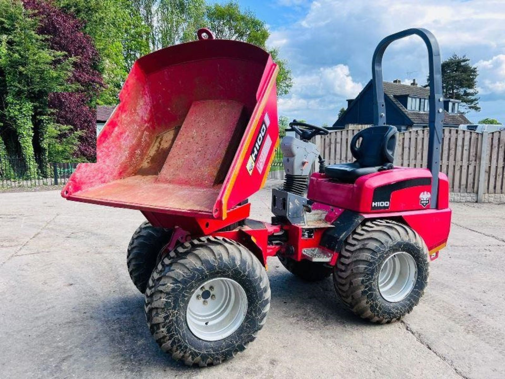 HERACLES H100 1TON SWIVEL TIP DUMPER * YEAR 2022 , ONLY 29 HOURS - Image 3 of 20