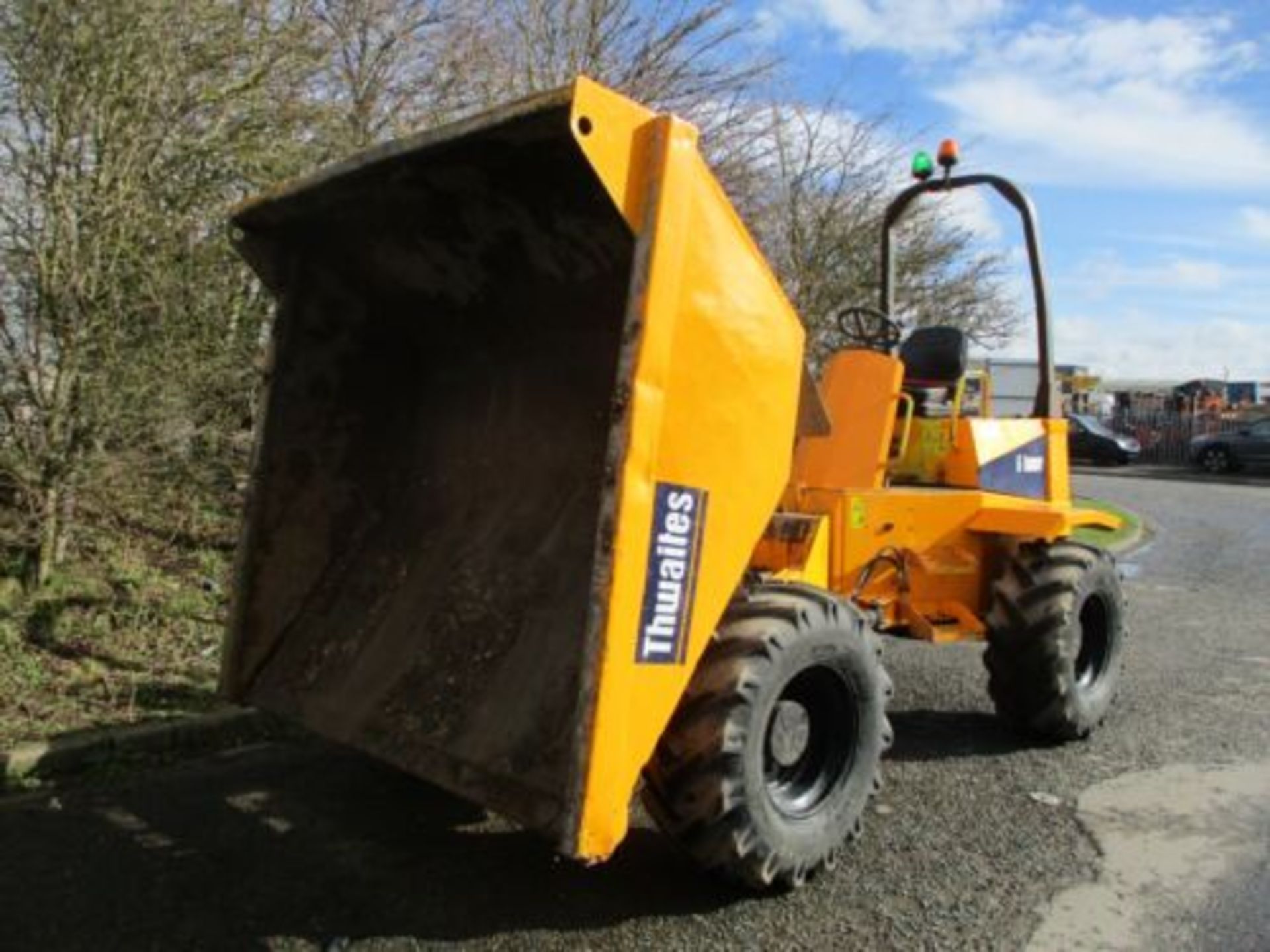 2007 THWAITES 6 TON DUMPER BARFORD BENFORD TEREX JCB PERKINS ENGINE DELIVERY - Image 9 of 11