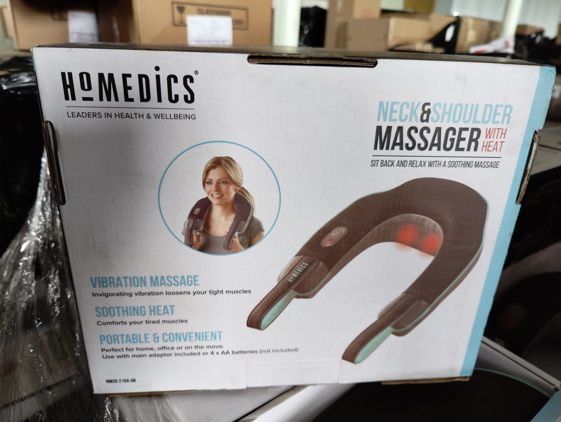 10 X HOMEDICS NECK & SHOULDER MASSAGER WITH HEAT - Image 3 of 3