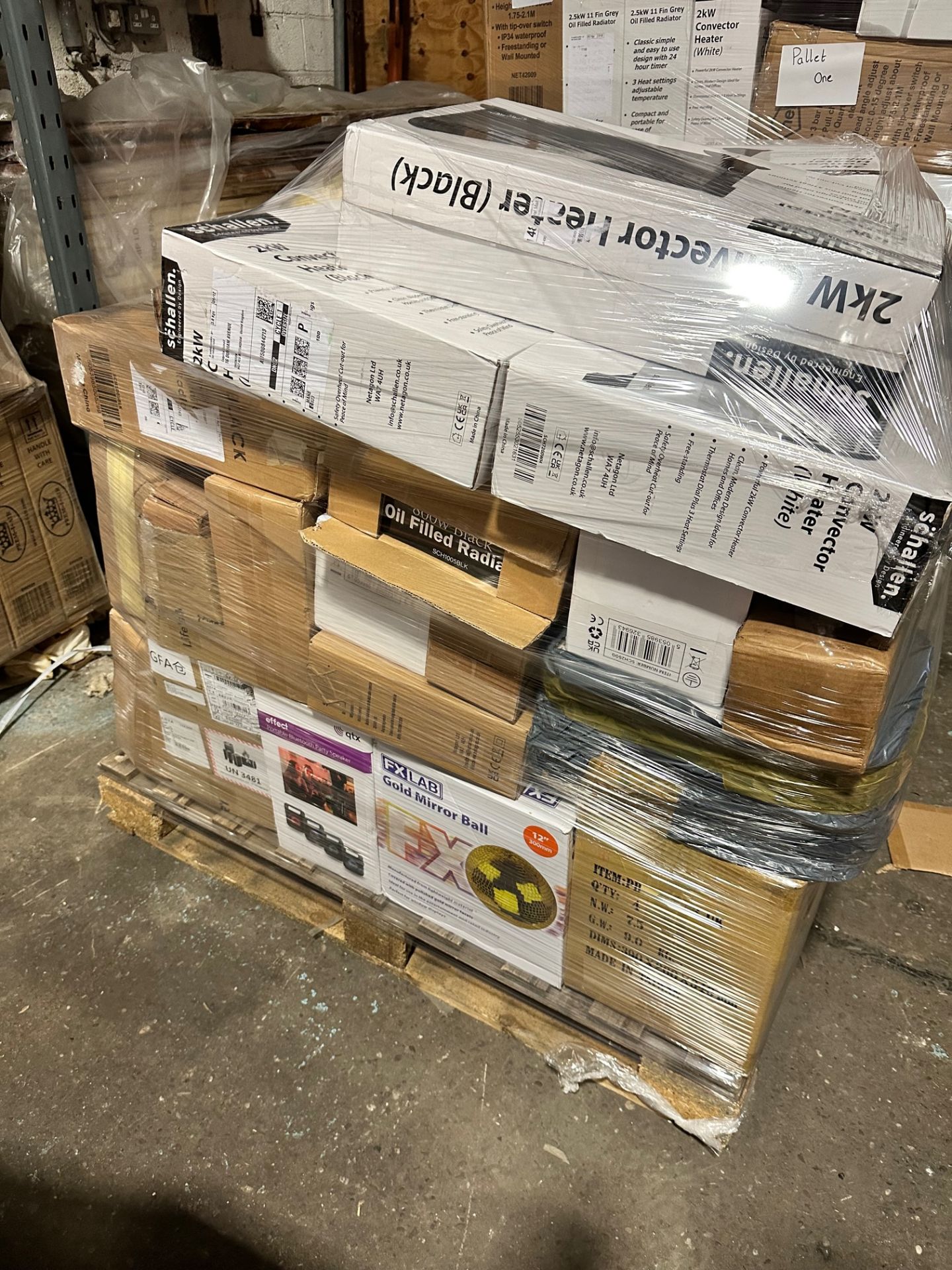 MIXED PALLET RETURNED BRANDED CONSUMER ELECTRICAL GOODS (MAINLY HEATERS) - RRP WORTH £1,377.61 - Image 2 of 4
